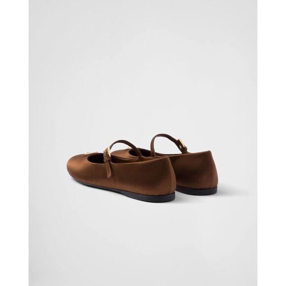 PRADA SATIN BALLERINAS SIZE 38 (8) $1050 - Picture 12 of 14